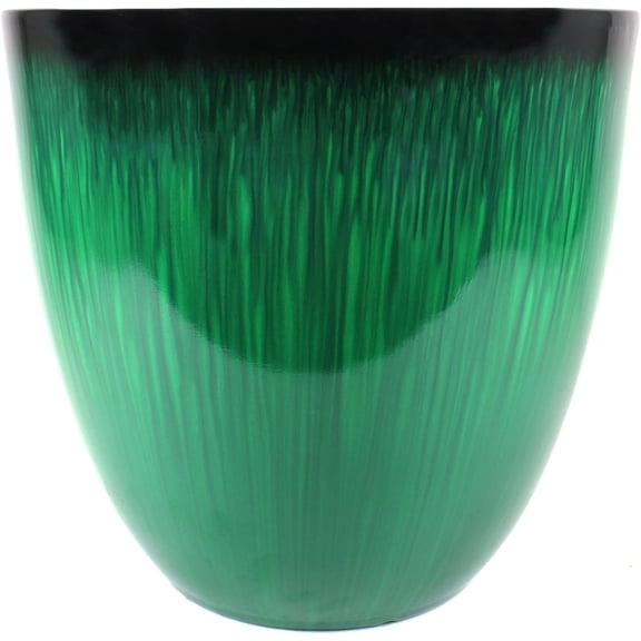 HWTER EPR18-205 Egg Planter Green Flower, 18"