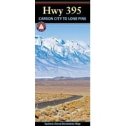 HWY 395, CARSON CITY TO LONE PINE Map