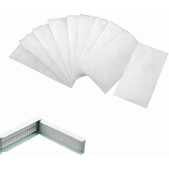 HWYUTDSAQR-10 Pack Washing Machine Filter Box Foam Filter Replacement Cut to Use Polyester Fiber Sponge Sheet for Washing Machine Magic Lint Filter Box Lundery Mesh Drain System Parts
