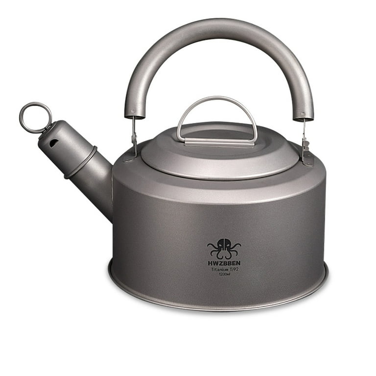 Titanium top tea kettle