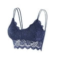 HWeei Women Sexy Bra Top Solid Vest Lace Seamless Breathable Push Up