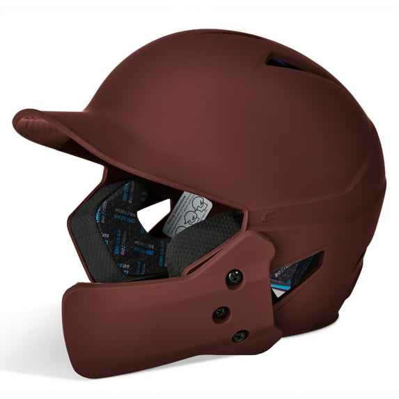 HX Gamer Plus Baseball Batting Helmet, Large, Maroon