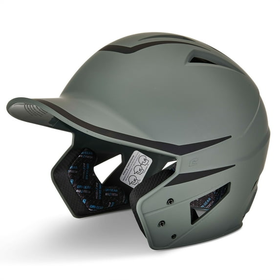 HX Legend Baseball Batting Helmet, Large, Graphite, Black Trim