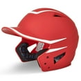 thumbnail image 1 of HX Legend Baseball Batting Helmet, Medium, Scarlet, White Trim, 1 of 5