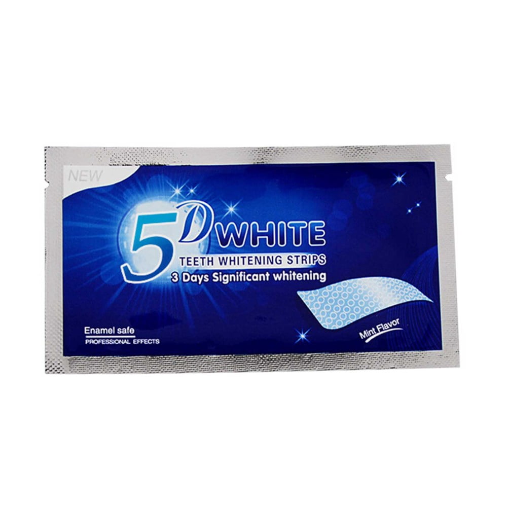 HXMeiye 5D Teeth Whitening Strips Reduced Teeth Sensitivity