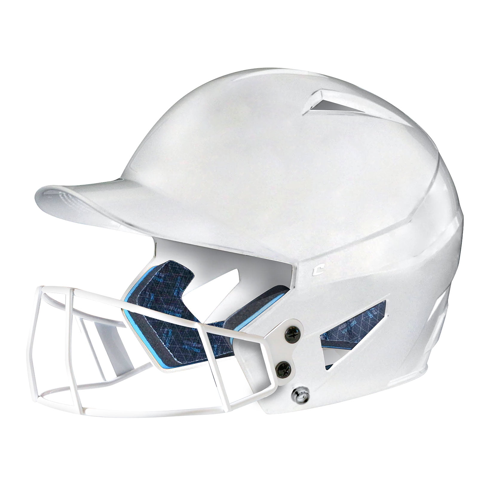 HX Rookie Fastpitch Batting Helmet, Medium, White
