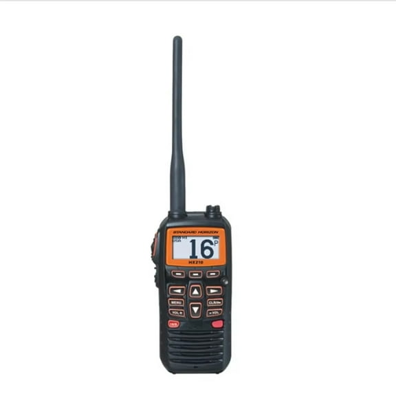 HX210 HX210E Standard Horizon VHF Marine Floating Handheld Radio IPX7 Waterproof Transceiver with SBR-23Li Walkie Talkie Battery