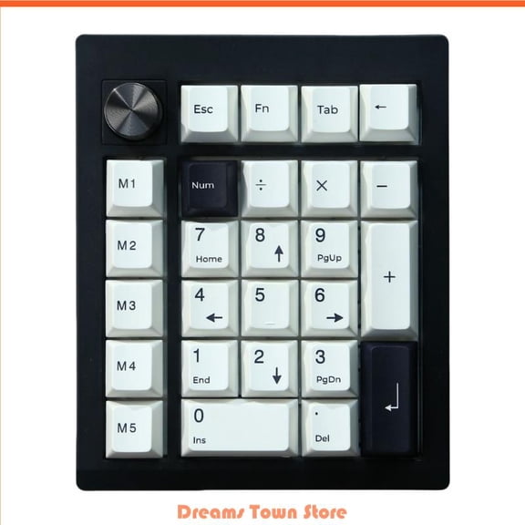 HX6A GMK26 2.4Ghz Numpad Wireless Mechanical Numeric Keypad for Efficient Data Entry