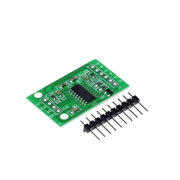 HX711 Weighing Sensor Dual-Channel 24 Bit Precision A/D Module Pressure Sensor Weighing Sensor, Micro Load Cell ,Easy to Use