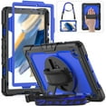 thumbnail image 1 of HXCASEAC Case for Samsung Galaxy Tab A9+/ A9 Plus Case 11 Inch, Protective with Screen Protector/Hand Strap/Pen Holder, Sturdy Shockproof Galaxy A9 Plus Tablet Case 2023 SM-X210/X216/X218 - Black, 1 of 8