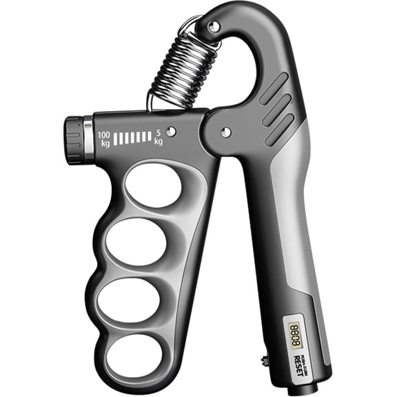 HXD-ERGO FlexGrip Pro - Adjustable Resistance Smart Grip Trainer with Rep Counter