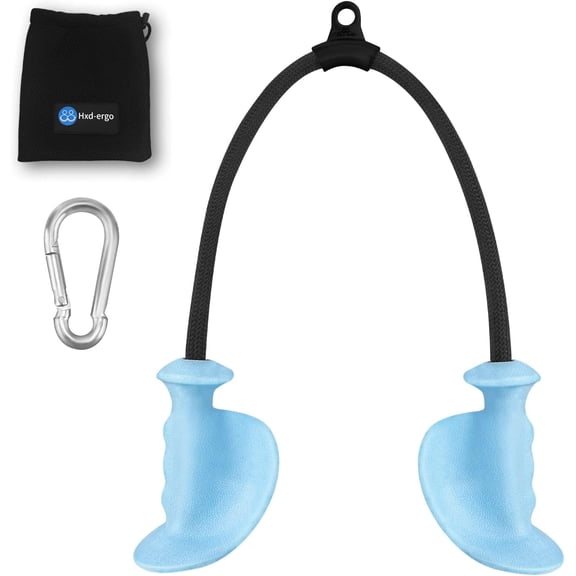 HXD-ERGO FlexGrip Rope - 37" Ergonomic Tricep Cable Attachment for Gym & Home Workouts