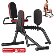 HXD-ERGO Home Gym Hip Abductor Machine - Quiet Glute & Leg Workout Equipment with 6-Level Resistance for Men/Women Hips Shaping  Max Load 440 lbs