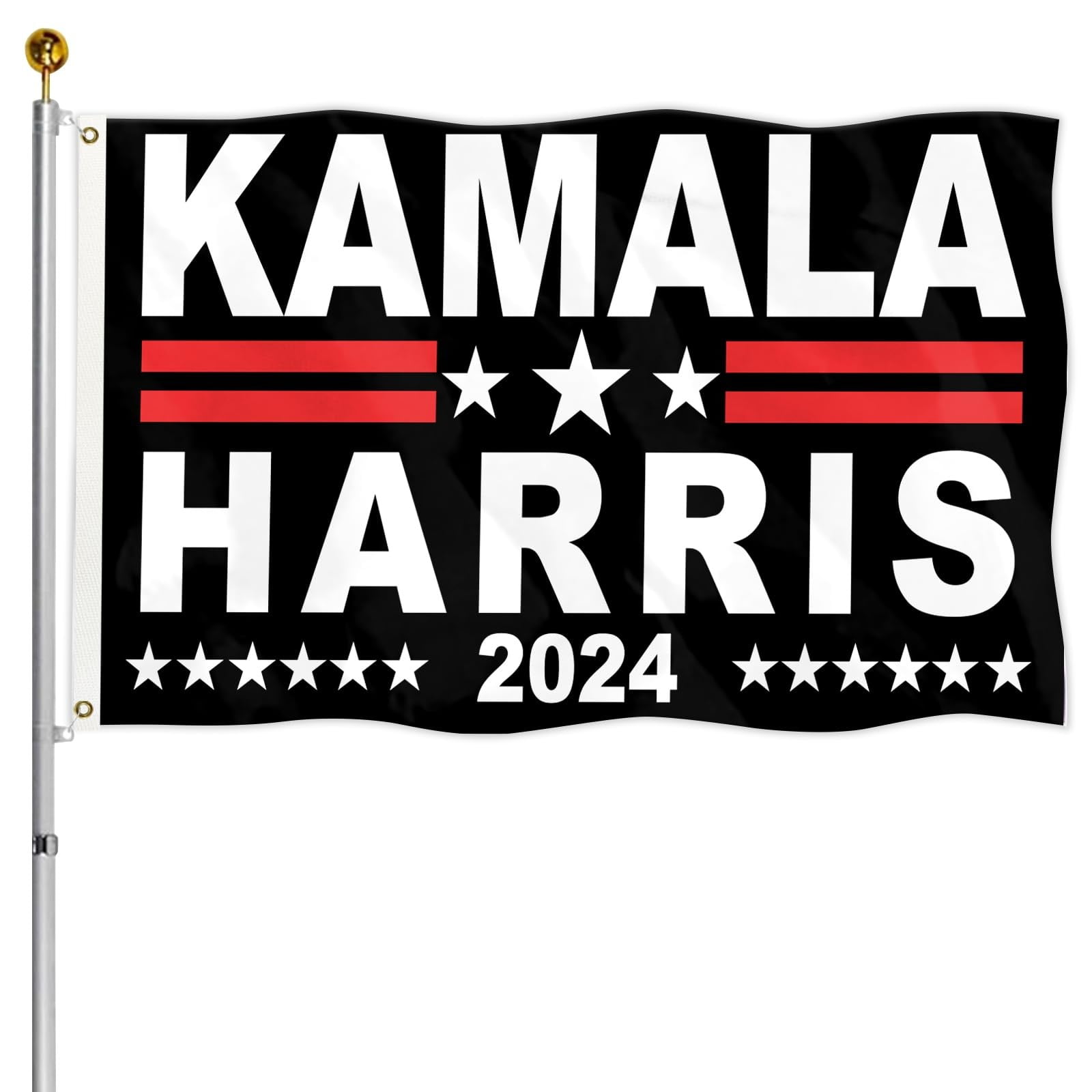 HXHYQKP Harris Waltz Kamala Harris Yard Sign 2024 Flag Harris Walz For