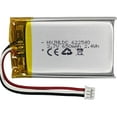 thumbnail image 1 of HXJNLDC DC 3.7V 650mAh AHB622540N01 Rechargeable Lithium Battery for Sennheiser Momentum 2.0 HD 4.40 HD 4.50 450BT Urbanite XL Wireless Bluetooth Headphones Aerox 9 Aerox 5 Mouse, 1 of 7
