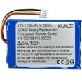 thumbnail image 1 of DC 3.7v 503450(523450) 1150mAh Lithium Polymer Replacement Battery for Logitech Harmony Touch,Harmony Ultimate Remote Controls 533-000083 533-000084 915-000198 915-000201, 1 of 8