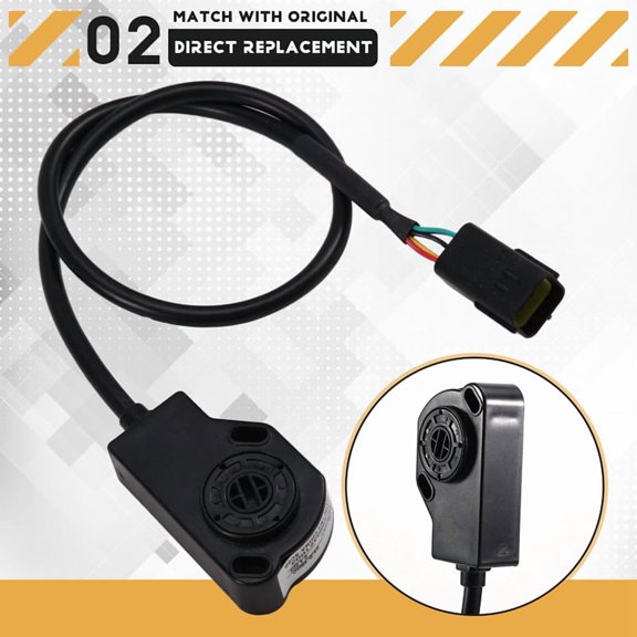 HXJS-4805D Model Electric Pedal Accelerator 0-4.65V Output 12-96V Input Accelerator Control Box Accelerator Coil