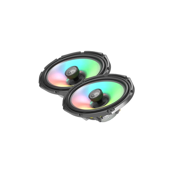 6" x 9" HXMF Series 2-Way Marine Speaker w/Titanium Dome Tweeter (2) - HXM69F2