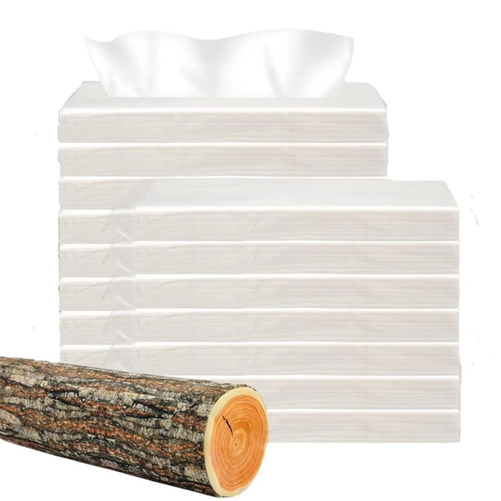HXRH 16 Pack Car Travel Tissue Refills,Disposable Auto Visor Facial Tissues,Soft Comfortable Face Towel,30 Sheets/Pack,for Home Car RV