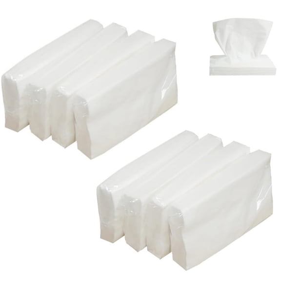 HXRH 8 Pack Auto Visor Tissue Refill,Car Tissue Refills Paper, Disposable Facial Tissue, Car Travel Napkins, 30 Sheets/Pack, Soft and Smooth,for Home Office