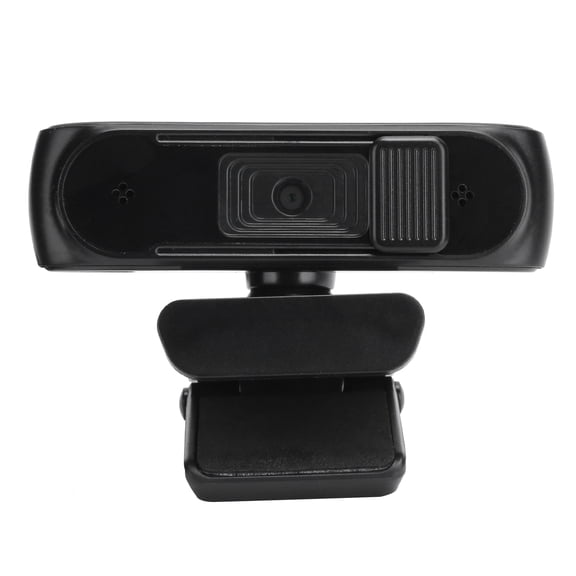 HXSJ Computer Camera Auto Focus 1080P Built-In Microphone for Conference Live Video Streaming Desktop Laptop Web Camera S2 Black Plug and Play PC Accessory