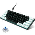 thumbnail image 1 of HXSJ V900 RGB Mechanical Gaming Keyboard - 61 Keys - High-Quality Blue Switches - Durable and Compact Design - Multiple Lighting Modes - Ergonomic and User-Friendly - Compatible with Windows and Mac O, 1 of 7