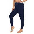 thumbnail image 1 of HXWCHs Amazon Top Rated Yoga Leggings Butterluxe High Waisted Yoga Leggings 25 Inch Women's Soft Athletic Workout Tights for Running Comfort XXL Navy, 1 of 4