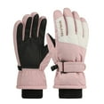 thumbnail image 1 of HXWCHs Big Kid & Teen Touchscreen Gloves Knit Lined Cold Weather Gloves for Outdoor Play Pink 6-12 Years, 1 of 5