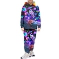 thumbnail image 1 of HXWCHs Boys Hoodie Pant Set 3D Print Hooded Sweatshirt Sweatpant Suit 2 Piece Clothing Set Size: 10-11Years Multicolour, 1 of 4