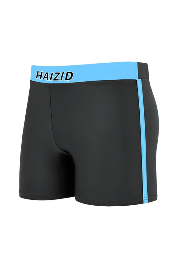 Boys Vacation Swim Set Boys Swimwear Fashion Rash Guard Sun Protective Swimsuits for toddler Beach Bathing Suits with Short Sleeve M Sky Blue