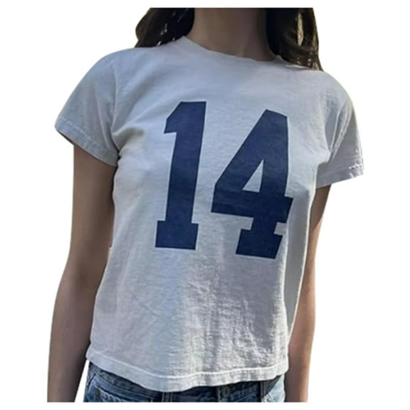 HXWCHs Casual Comfort Women's Letter Graphic Printed Tee Shirt Loose Fit Soft Everyday Basic top White XL