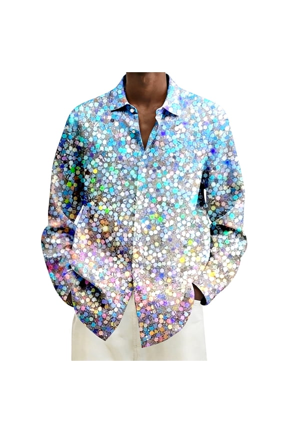 Classic Fit Dress Shirt for Business Casual Tailored Comfort formal Wear with Fabric M Black