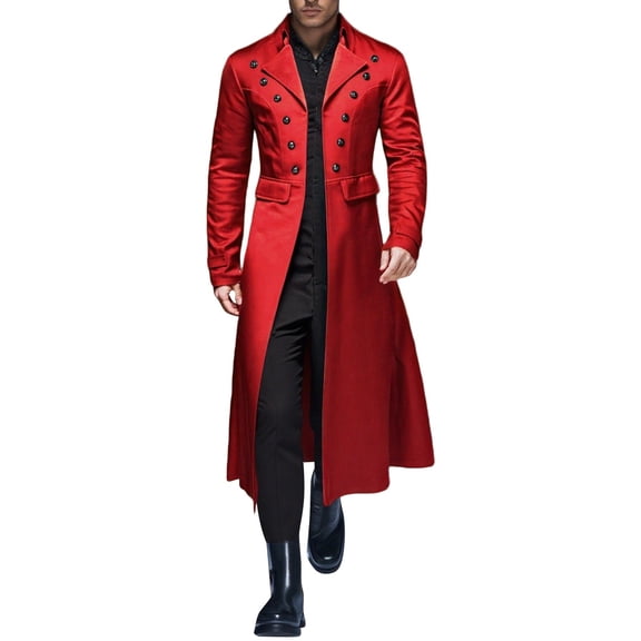 HXWCHs Coat for Elegant Garment for Seasonal Occasions and Performances XXL Red