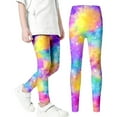 thumbnail image 1 of HXWCHs Girls Dance Pants High Waisted Everyday Play Leggings for Stretchy Soft toddler Kid Pants with Comfortable Elastic Waistband Ideal for School Activities 8-10 Years A, 1 of 5