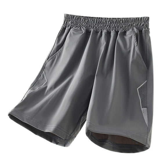 HXWCHs Girls' Wide Leg Casual Shorts Breathable Quick Drying Casual Beach Shorts for Kids Comfortable Summer Playwear Gray 13-14 Years