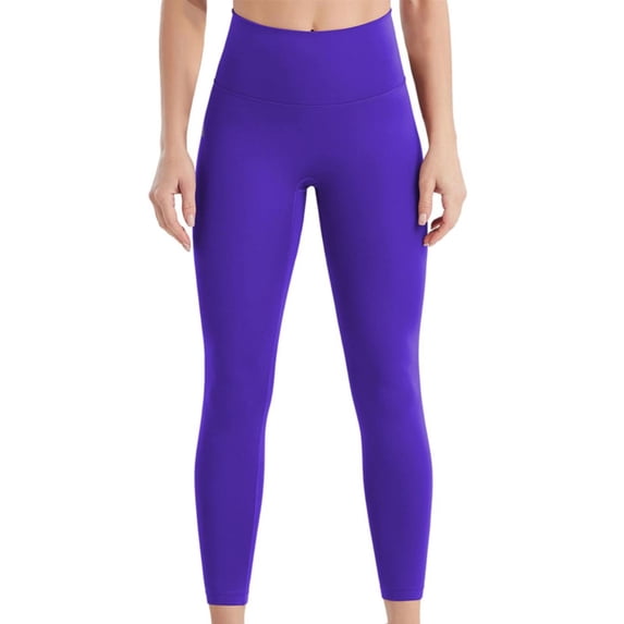 HXWCHs High Waist Tummy Control Women's High Waist Workout Leggings for Yoga Running and Fitness Training XXL Purple