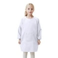 thumbnail image 1 of HXWCHs Long Sleeve Artist Painting Smock Apron with Pocket for Kids Art Activities 2-4 Years White, 1 of 9
