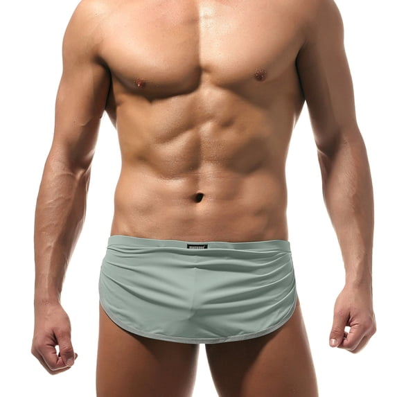 HXWCHs Men's Thermal Underwear Men Fashion Underpants Knickers Briefs Comfortable Soft Stretch Fit Low Rise Breathable Underwear Pant Grey XXXL