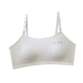 thumbnail image 1 of HXWCHs Girl Wireless Cotton Bra (12-14 Years) - Breathable Padded Bralette for School Uniform 14-16 Years Beige, 1 of 4