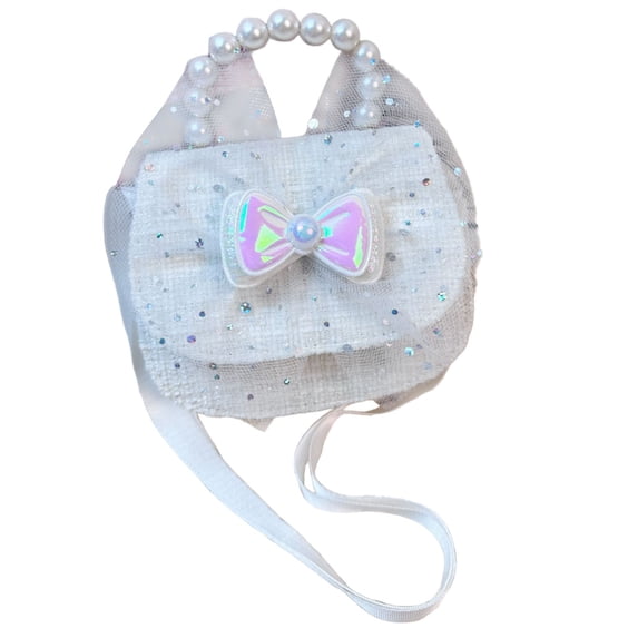 HXWCHs Toddler Purse Gifts for Girls: 3 Year Girl Gifts, Girl Toys Purse Set White