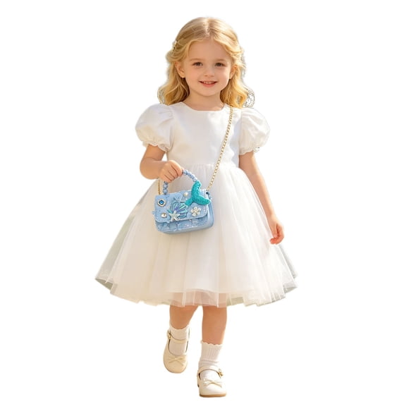 HXWCHs Toddler Purse Gifts for Girls, Toys for Girl Birthday Gifts Set Blue