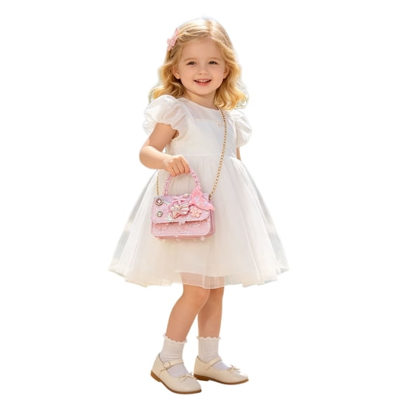 HXWCHs Toddler Purse Gifts for Girls, Toys for Girl Birthday Gifts Set Pink