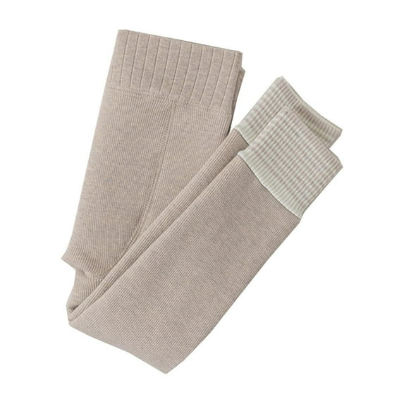 HXWCHs Winter Thick Padded Tights For Girls Thermal Leggings Soft Warm Kids Pants Cold Weather Comfort Brown 12-14 Years