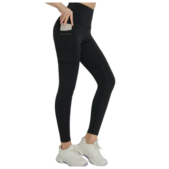HXWCHs Women's DriMore Core Yoga Pants Relaxed Fit Active Workout Lounge Pants Black M