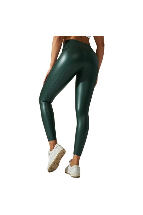 Women's DriMore Core Yoga Pants Relaxed Fit Active Workout Lounge Pants Green XL