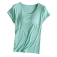 thumbnail image 1 of HXWCHs Women's Floral Crew Neck Long Sleeve Tunic top for Casual and Dressy Fall Fashion L Green, 1 of 3