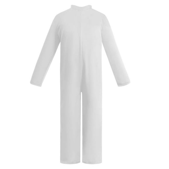 HXWCHs Women's Victorian Dress Solid Color Tailored Waist Gothic Retro Court Event Gown White XL