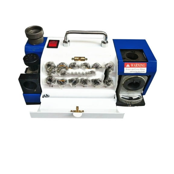 HY-13 Portable Electric Drill Bit Grinder 180W Automatic High-Precision Integrated Drill Bit Sharpener/Grinder
