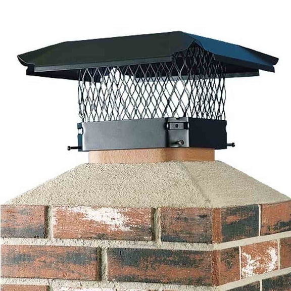 HY-C Draft King Single Flue Galvanized Cap