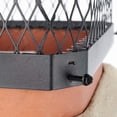 thumbnail image 1 of HY-C SC99 Shelter Bolt On Single Flue Chimney Cover, Mesh Size 3/4", Fits Outside Existing Clay Flue Tile Dimensions 9" x 9", Black Galvanized Steel, 1 of 5